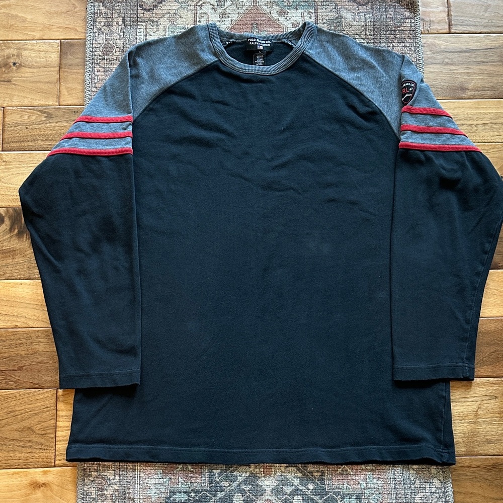 Vtg Ralph Lauren Polo Jeans mountaineering long sleeve T